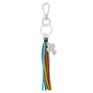 Colorful Tassel Key Fob