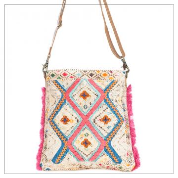 Quad Desert Blooms Messenger Bag