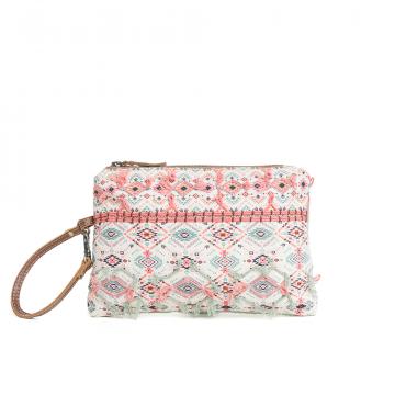 Tres de Quatro Clutch Pouch