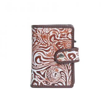 Baroque Bloom RFID Credit Card Holder