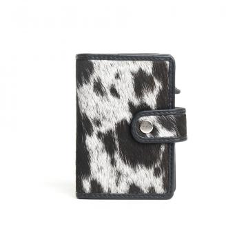 Mesa Maverick RFID Credit Card Holder in Black & White