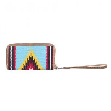 Tribal Visions Wallet in Turquoise