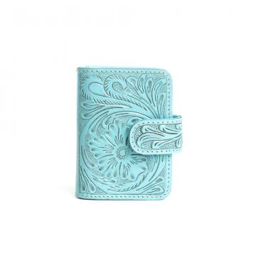 Prairie Meadow Wallet in Turquoise