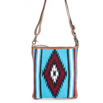 Tapestry Treasure Crossbody Bag