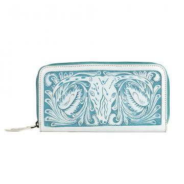 Steerhallow Canyon Wallet in Frosted Turquoise