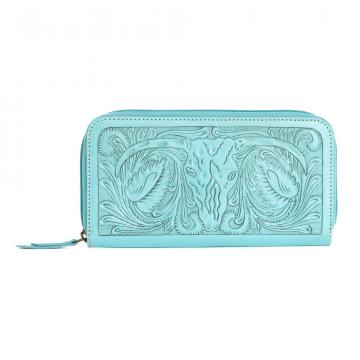 Steerhallow Canyon Wallet in  Turquoise