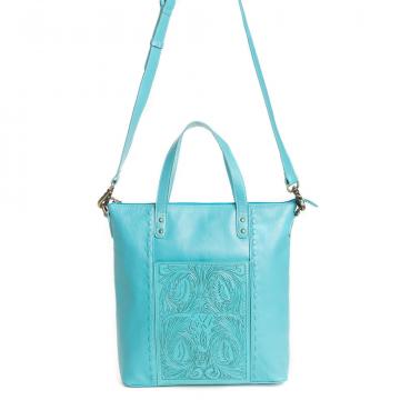 Steerhallow Canyon Shoulder Bag in Turquoise