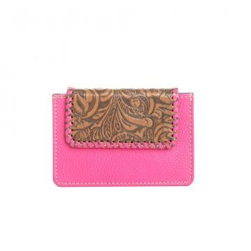 Brite Canyon Credit Card Holder in Pink