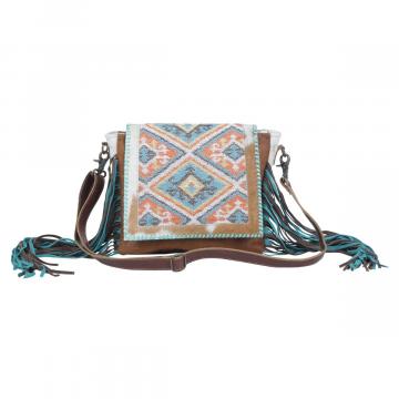 "Rangoli Leather & Hairon Bag"