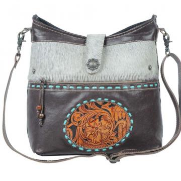 Rusted skies Hand-Tooled Bag