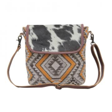 Orange outlines Small & Crossbody Bag