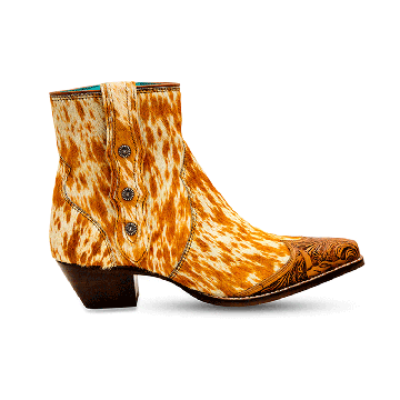 Westro Western Hand-Tooled Booties