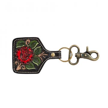 Santa Rosa Hand-Tooled Key Fob