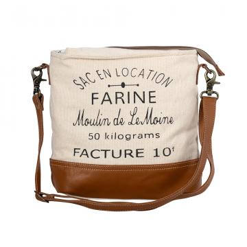 Farine Canvas Shoulder Bag