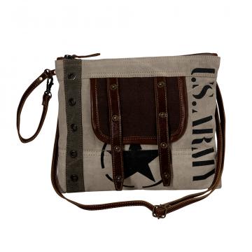 Army Motif Small & Crossbody Bag