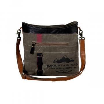 Mountain Man Rustic Shoulder Bag