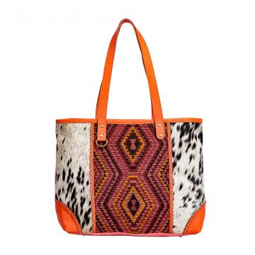 Tonga Ridge Tote Bag in Pink