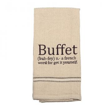 BUFFET DISH TOWEL "SET OF 2"