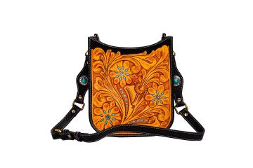 Belle's Peak Hand-tooled Bag