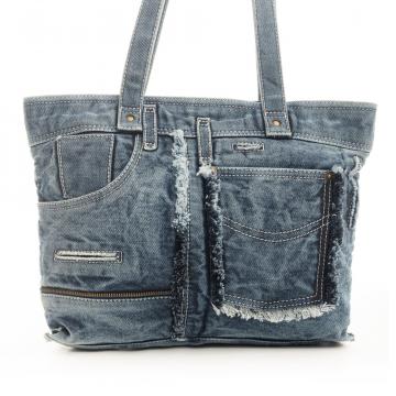 Vaqueros Azules Tote Bag