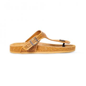 Sadie Mesa Hand-tooled Sandals