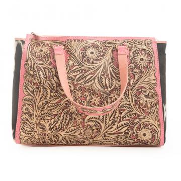 Pony Falls Hand-Tooled Bag