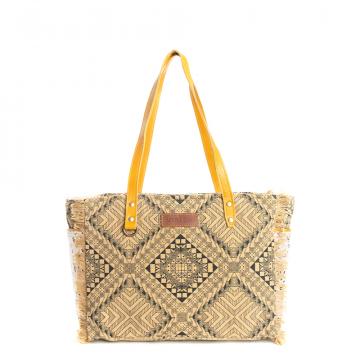 Bohemian Breeze Small Bag in Sand