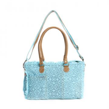 Triple Fork Ranch  Tote Bag in Turquoise