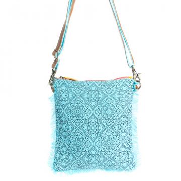 Triple Fork Ranch  Crosbbody Bag in Turquoise