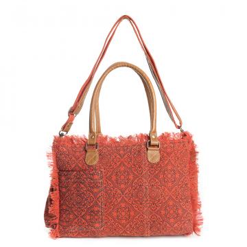 Triple Fork Ranch  Tote Bag in Scarlet