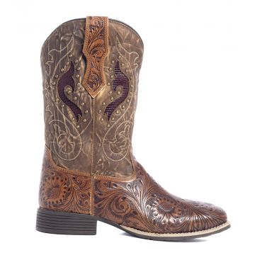 Gianna Hand-tooled Boots
