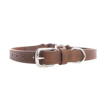 Topside Dog Collar in Chocolate