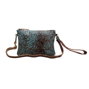 Magby Hairon & Leather Fringe Crossbody Bag