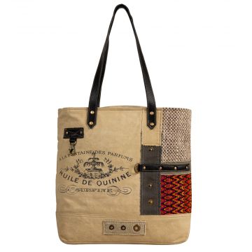 Sundown River Vintage Tote Bag