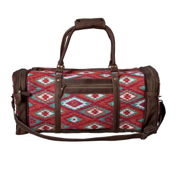 Myra-Teal Vines Bucket Bag – The Gift Barn Boutique, LLC.