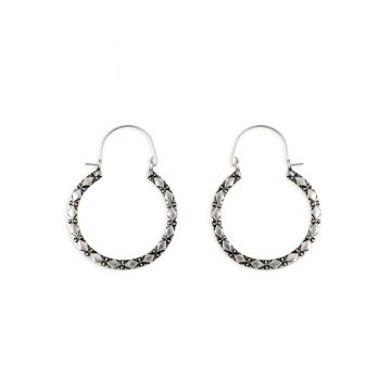 Colette Silver Hammered Earrings