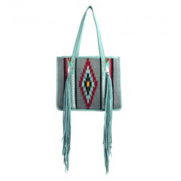 Wagon Trails Concealed-Carry bag in Turquoise