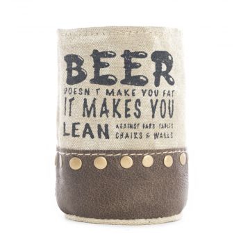 Makes You Lean Beer Can Holder